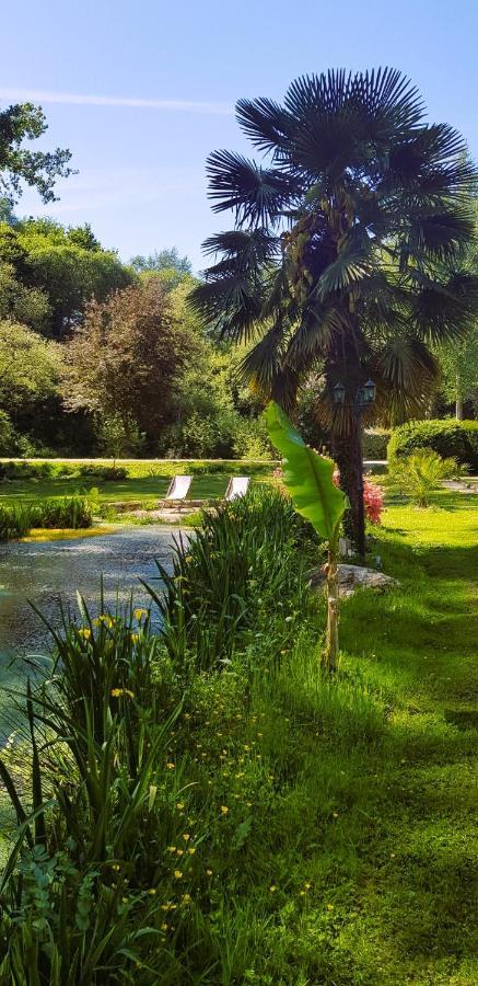 Le Vieux Moulin Gites - A Charming Stone Cottage With Garden View And Seasonal Pool Guegon ภายนอก รูปภาพ